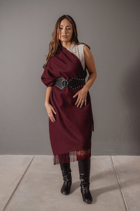 Chalina large de llama y oveja