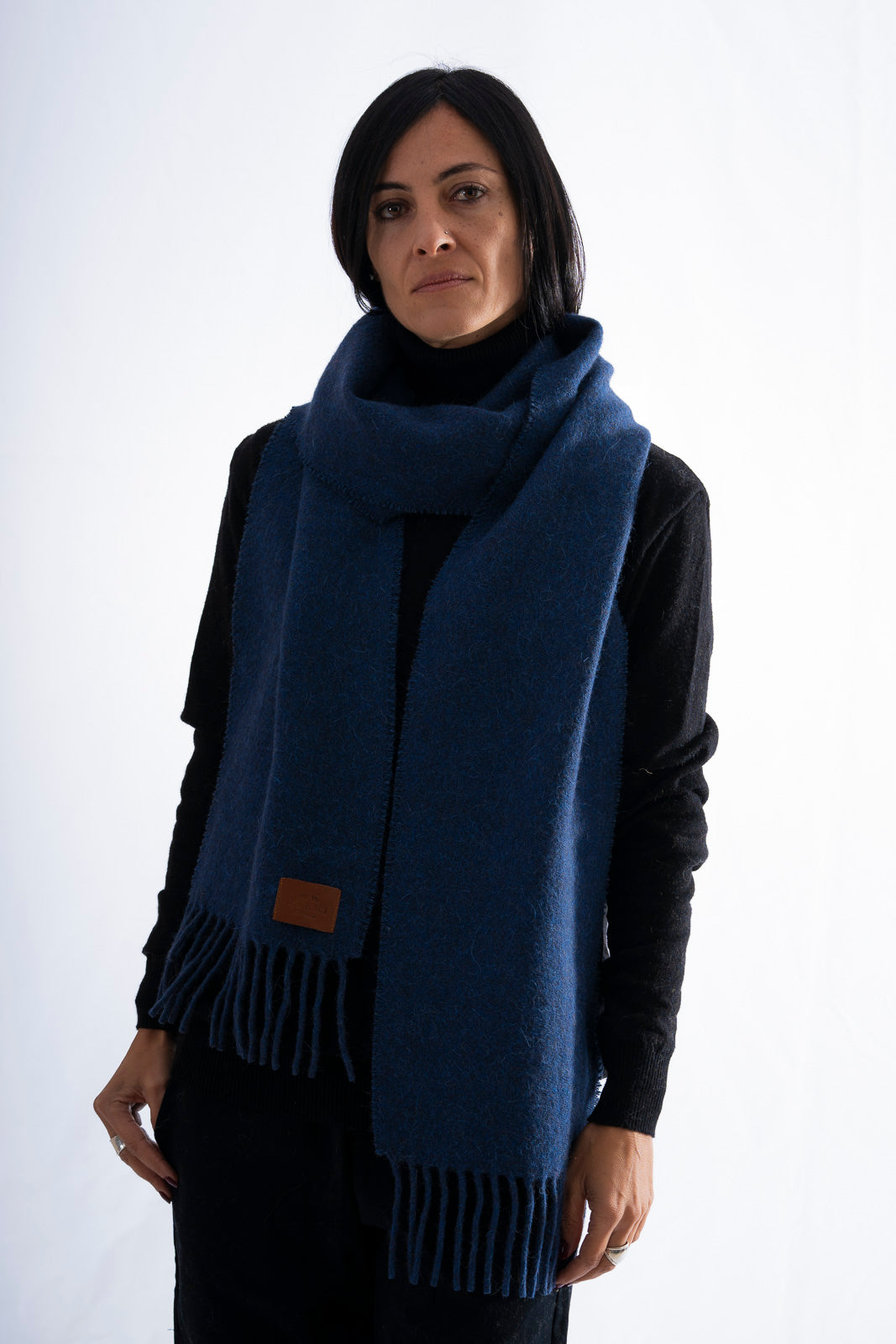 Bufanda de llama y oveja