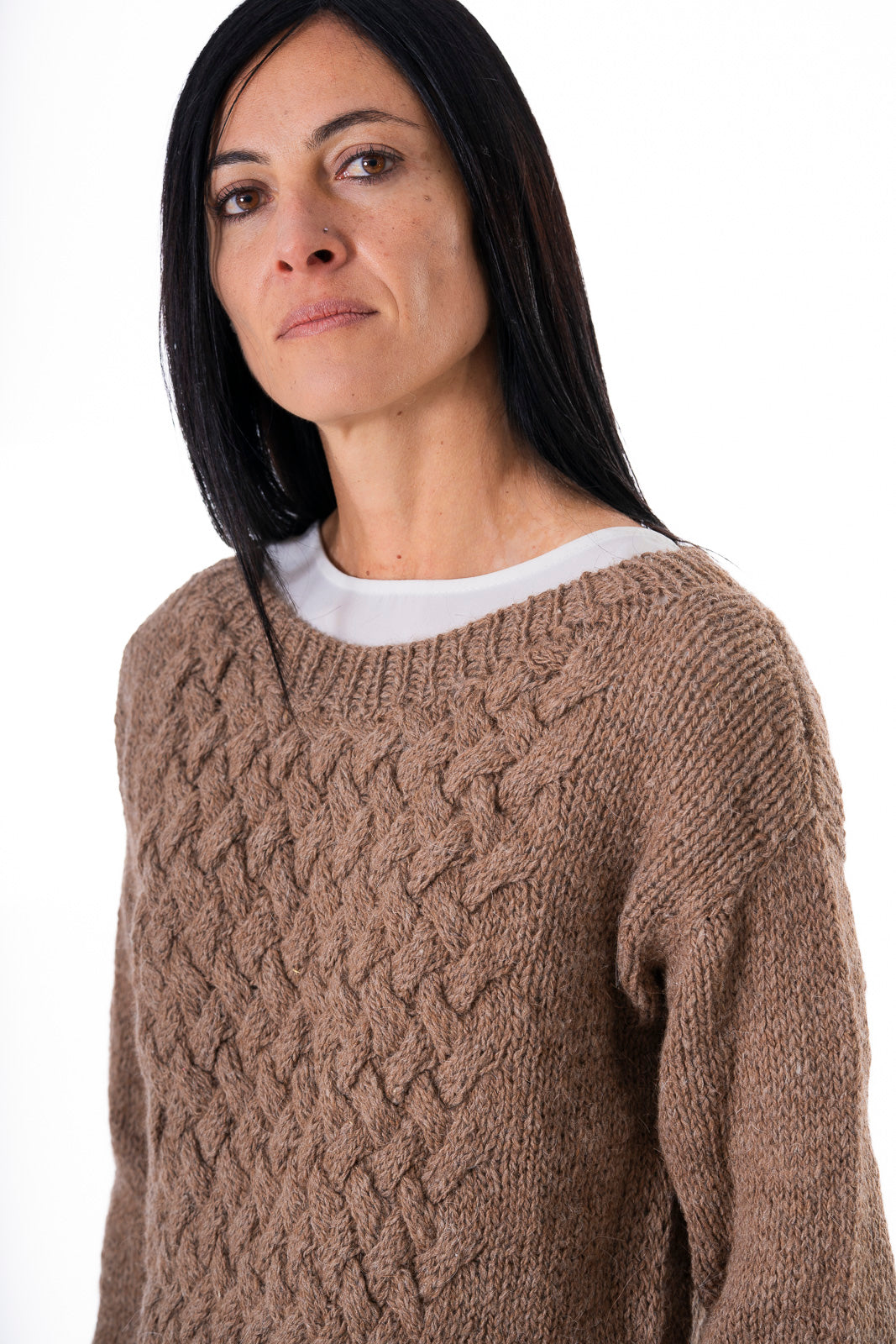 Sweater Trenzas
