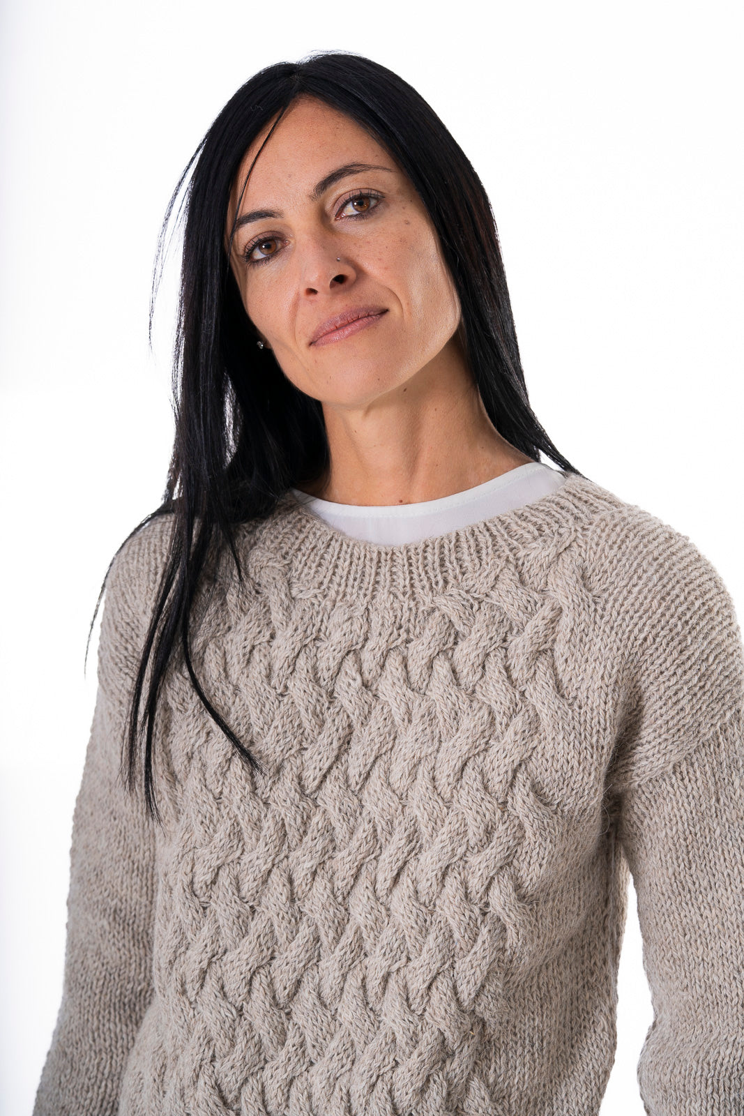 Sweater Trenzas