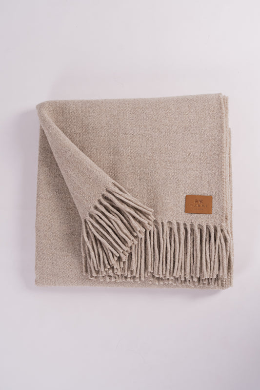 Manta de llama y oveja