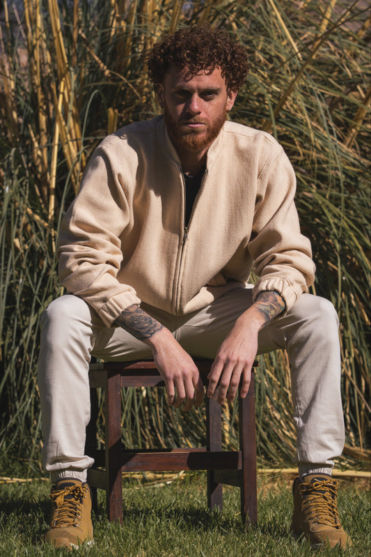 CAMPERA ESPIGADA 100% ALGODÓN