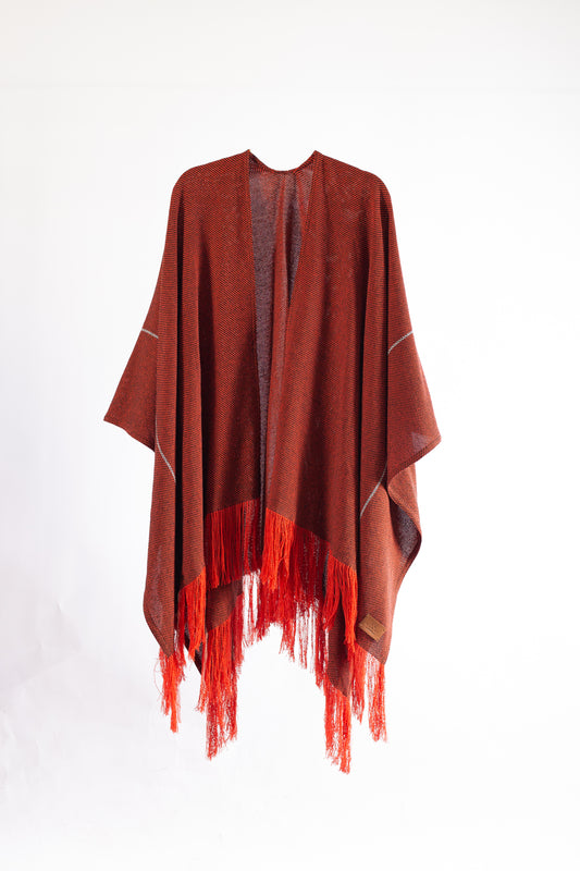 Ruana PANAMA 100% algodón