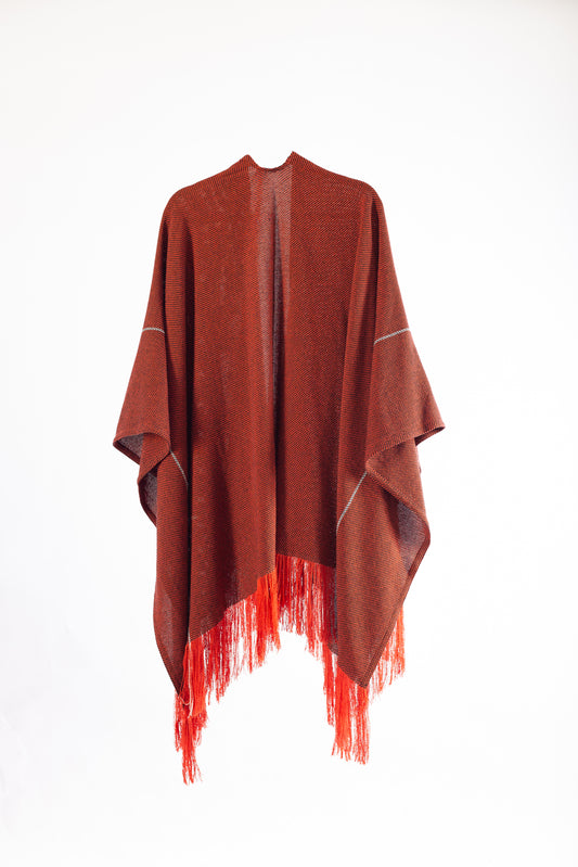 Ruana PANAMA 100% algodón