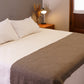 Pie de cama de llama y oveja Inv 23