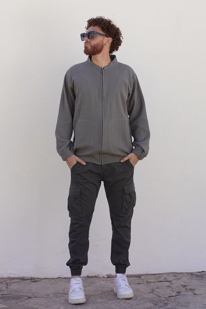 CAMPERA ESPIGADA 100% ALGODÓN