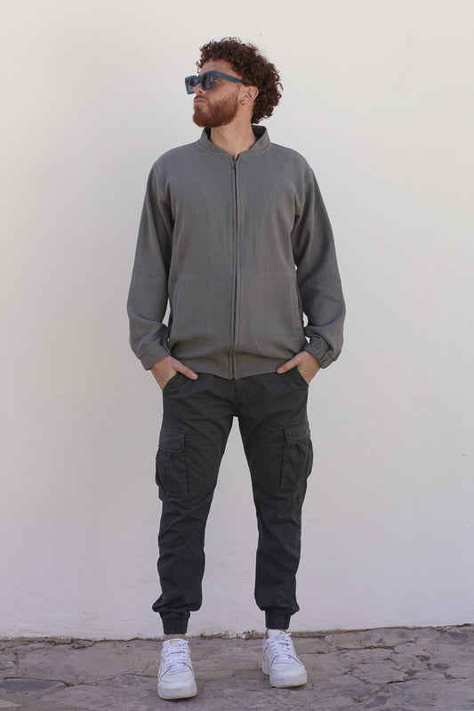 CAMPERA ESPIGADA 100% ALGODÓN